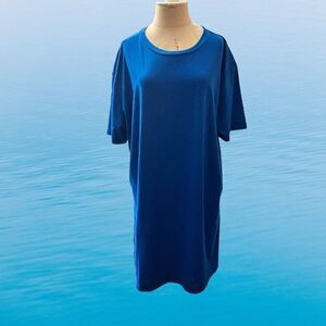 AOMONI Blue Shorts Set / SZ: 3X / NWOT